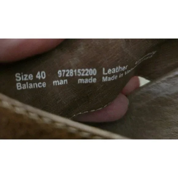 Dansko Brown Leather Sandals Wedges Womens 40 US 9.5 Clogs Slingback - Picture 7 of 7